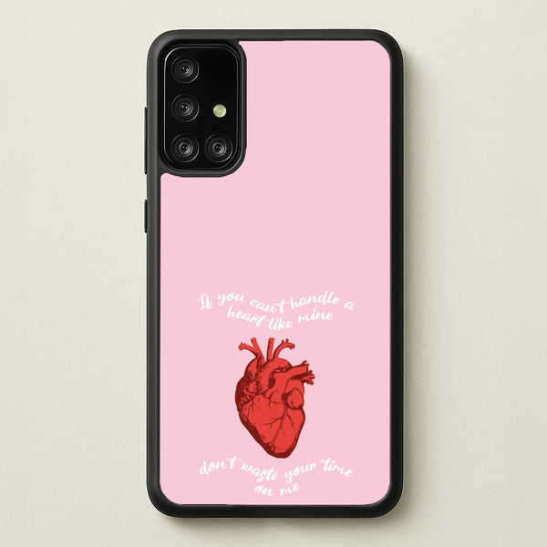 Don't Waste Your Time On Me  - Melanie Martinez Phone Case for Galaxy A71
