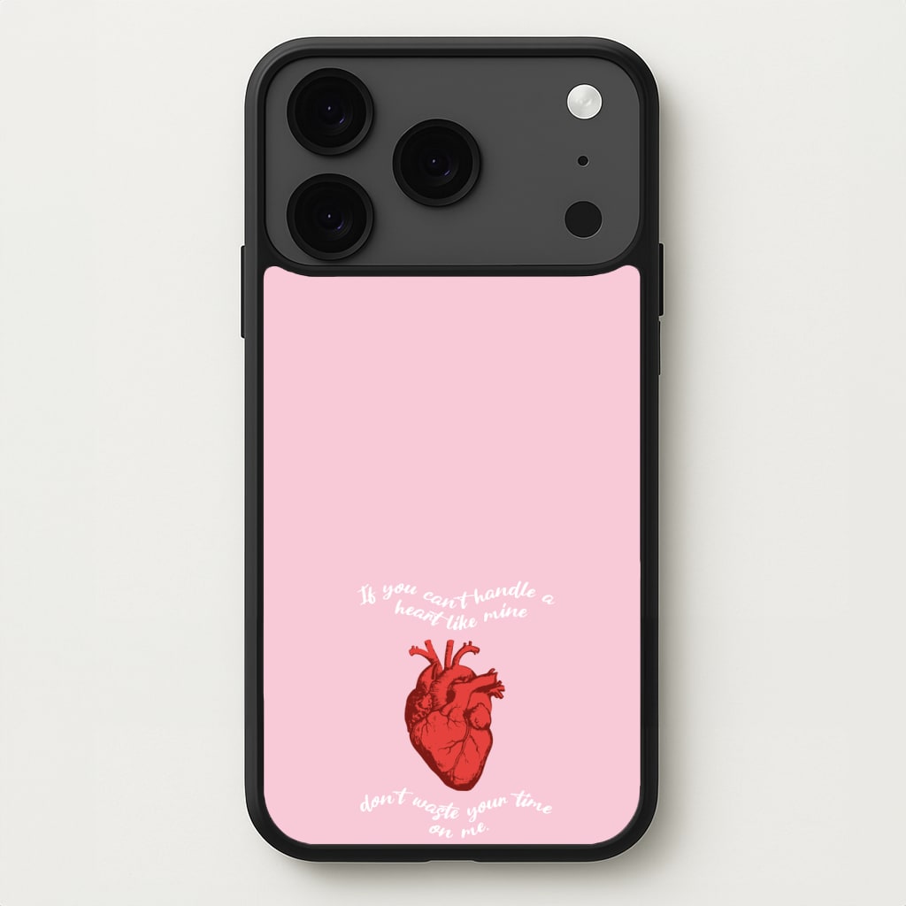 Don't Waste Your Time On Me Phone Case for iPhone 17 Pro Max