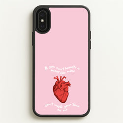 Don't Waste Your Time On Me  - Melanie Martinez Phone Case for iPhone XS Max