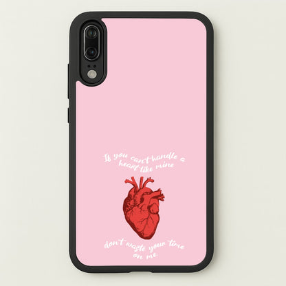 Don't Waste Your Time On Me  - Melanie Martinez Phone Case for Huawei P20