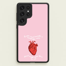Don't Waste Your Time On Me  - Melanie Martinez Phone Case for Galaxy S22 Ultra