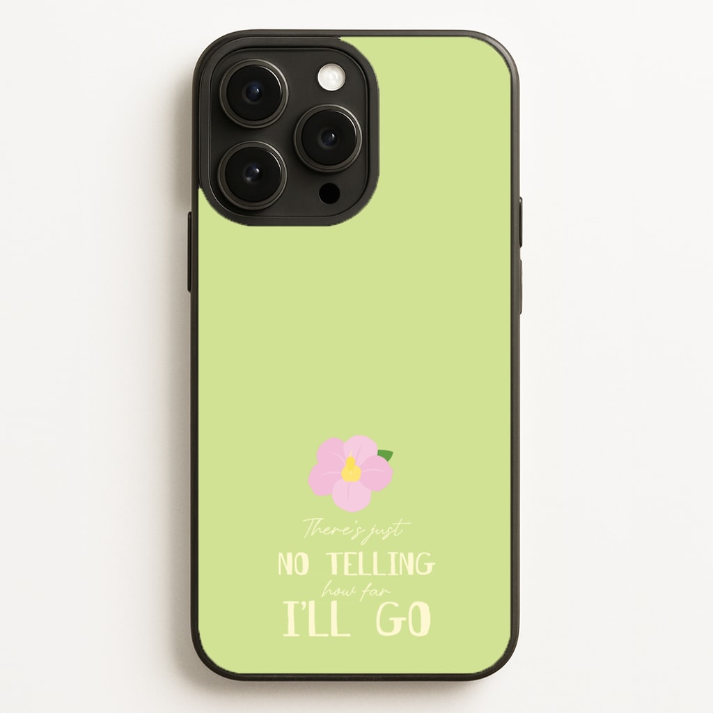 There's Just No Telling  Phone Case