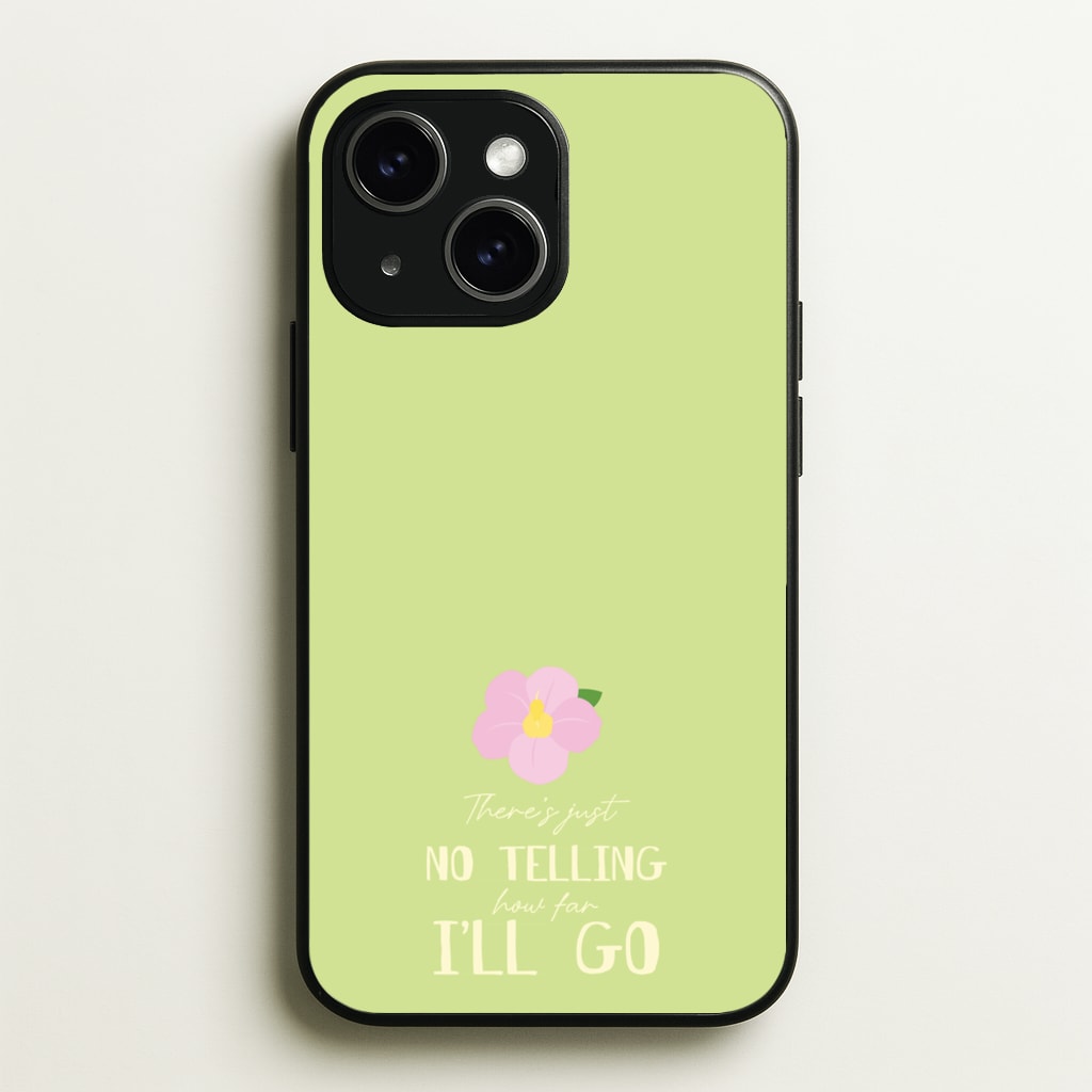 There's Just No Telling   - Moana Phone Case for iPhone 14 Plus