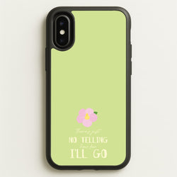 There's Just No Telling   - Moana Phone Case for iPhone X / XS