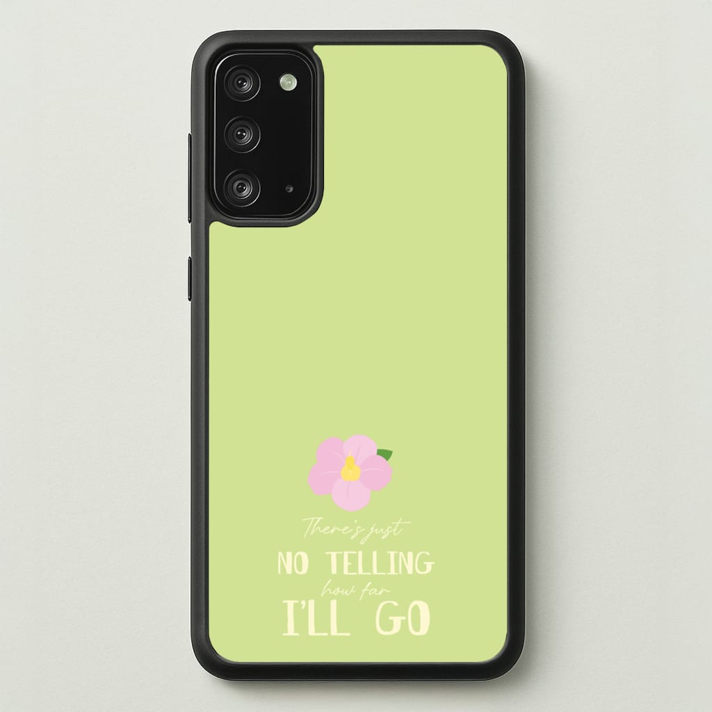 There's Just No Telling   - Moana Phone Case for Galaxy Note 20