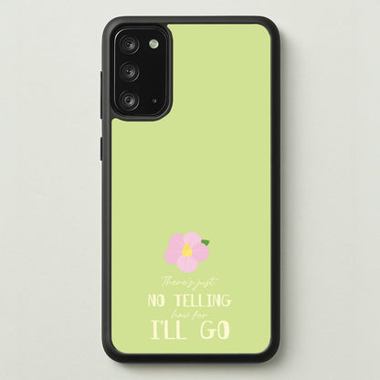 There's Just No Telling   - Moana Phone Case for Galaxy Note 20
