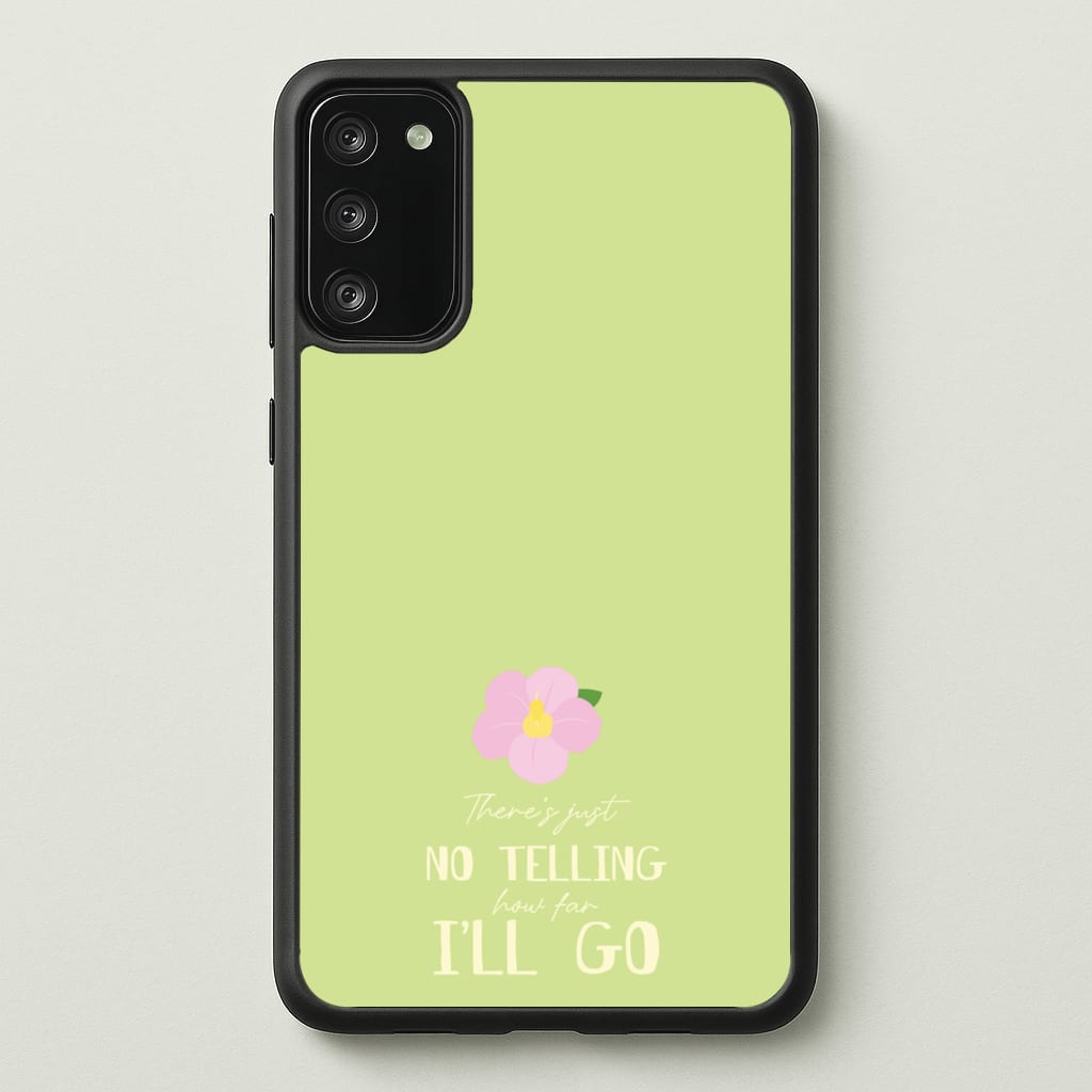 There's Just No Telling   - Moana Phone Case for Galaxy A41