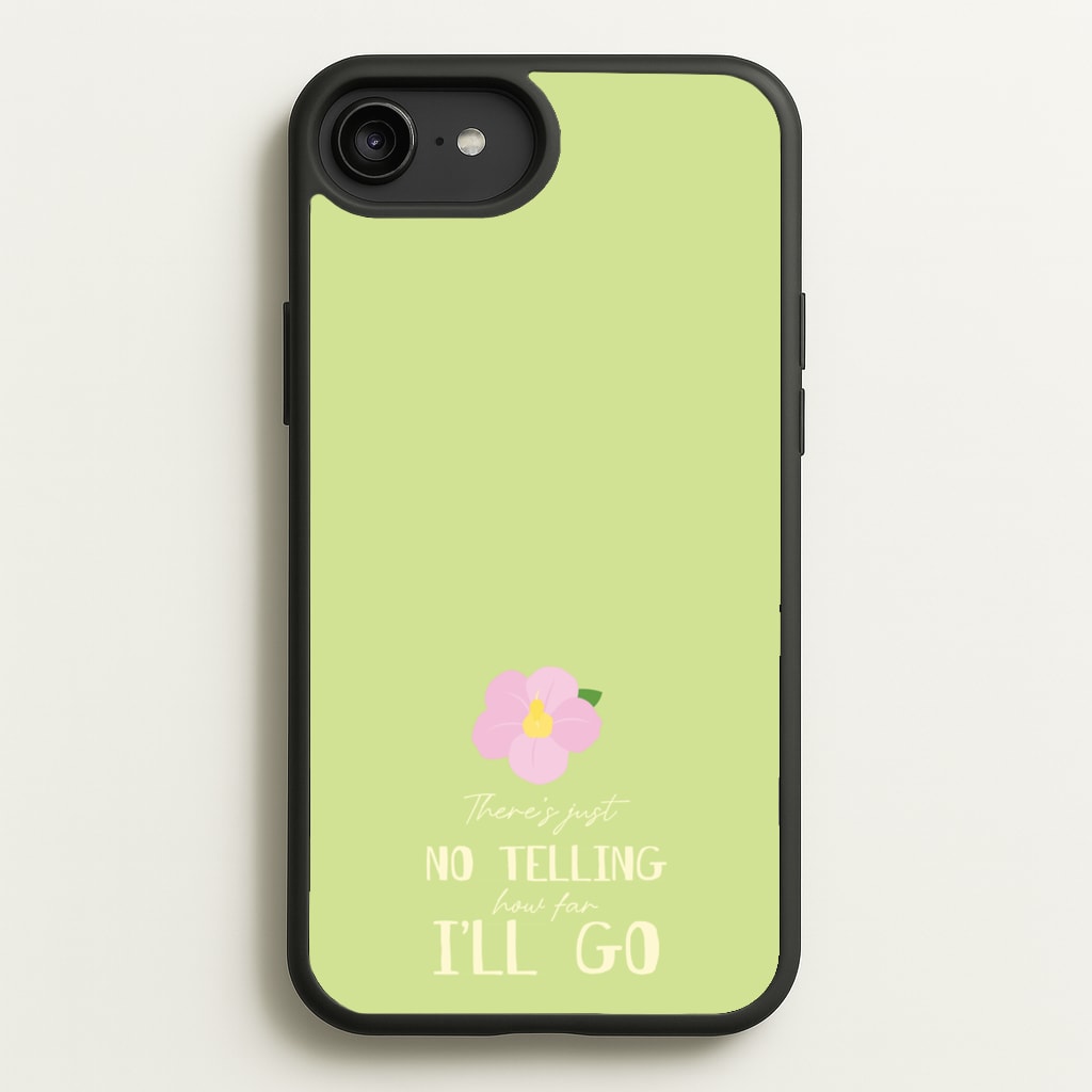 There's Just No Telling   - Moana Phone Case for iPhone 6 Plus / 7 Plus / 8 Plus
