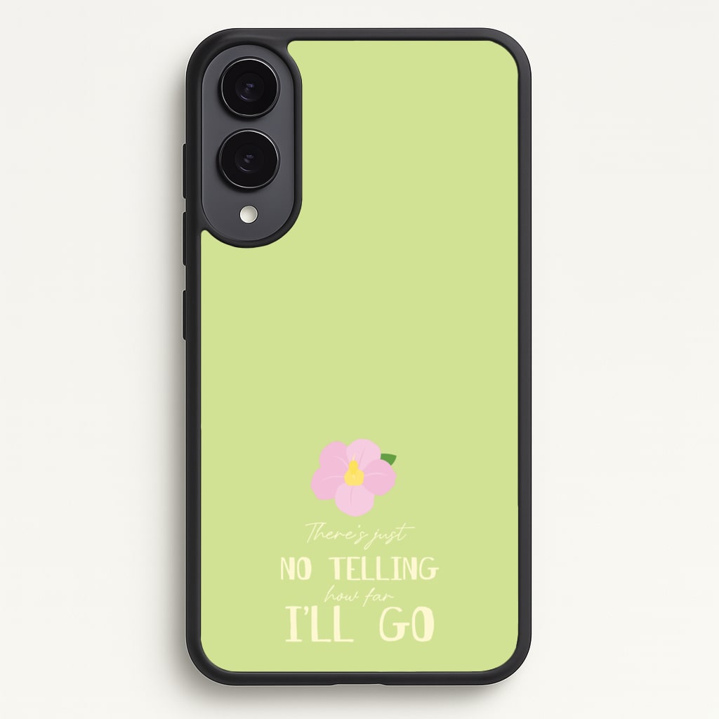 There's Just No Telling   - Moana Phone Case for Galaxy S25 Edge