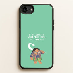 If The Current's Warm  - Moana Phone Case for iPhone 6 / 7 / 8 / SE