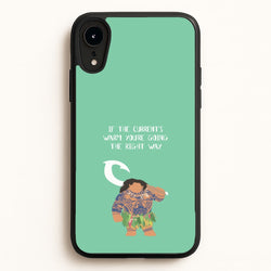 If The Current's Warm  - Moana Phone Case for iPhone XR