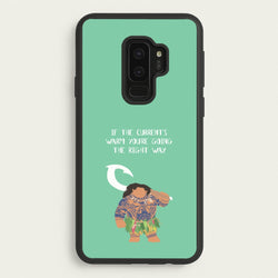 If The Current's Warm  - Moana Phone Case for Galaxy S9 Plus