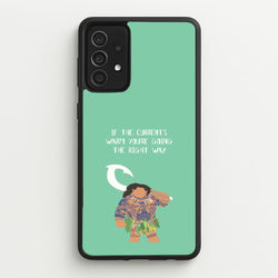 If The Current's Warm  - Moana Phone Case for Galaxy A52 / A52s