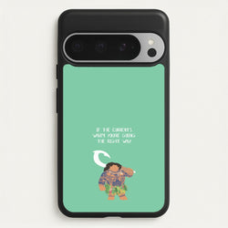 If The Current's Warm  - Moana Phone Case for Google Pixel 9 Pro XL