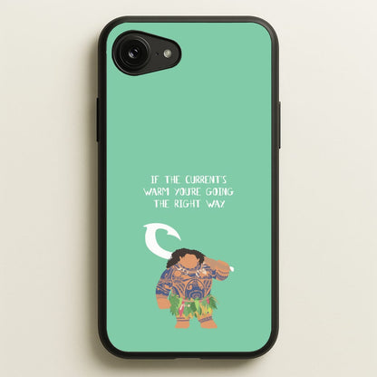 If The Current's Warm  - Moana Phone Case for iPhone 16e