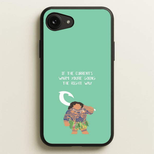 If The Current's Warm  - Moana Phone Case for iPhone 16e