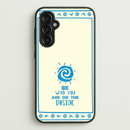Be Who You  - Moana Phone Case for Galaxy A14