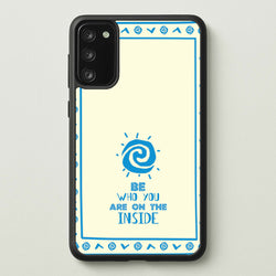 Be Who You  - Moana Phone Case for Galaxy S20FE