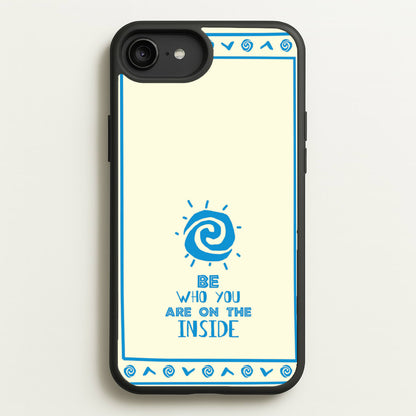 Be Who You  - Moana Phone Case for iPhone 6 Plus / 7 Plus / 8 Plus