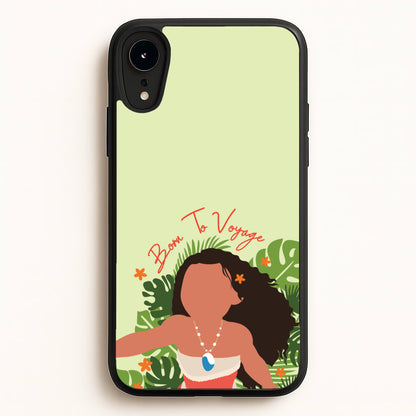 Born To Voyage  - Moana Phone Case for iPhone XR