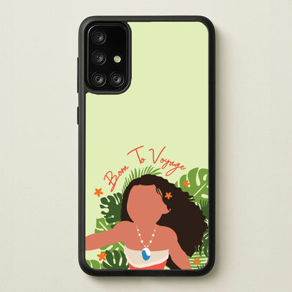 Born To Voyage  - Moana Phone Case for Galaxy A71