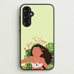 Born To Voyage  - Moana Phone Case for Galaxy A14