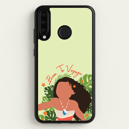 Born To Voyage  - Moana Phone Case for Huawei P30 Lite