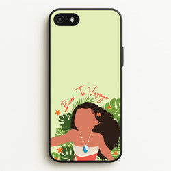 Born To Voyage  - Moana Phone Case for iPhone 5 / 5s / SE 2016