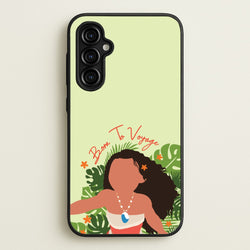 Born To Voyage  - Moana Phone Case for Galaxy A54