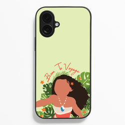 Born To Voyage  - Moana Phone Case for iPhone 16 Plus