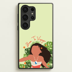 Born To Voyage  - Moana Phone Case for Galaxy S25 Ultra
