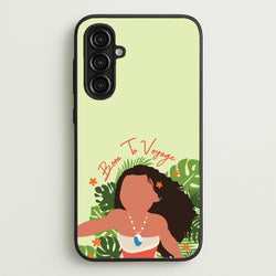 Born To Voyage  - Moana Phone Case for Galaxy A16