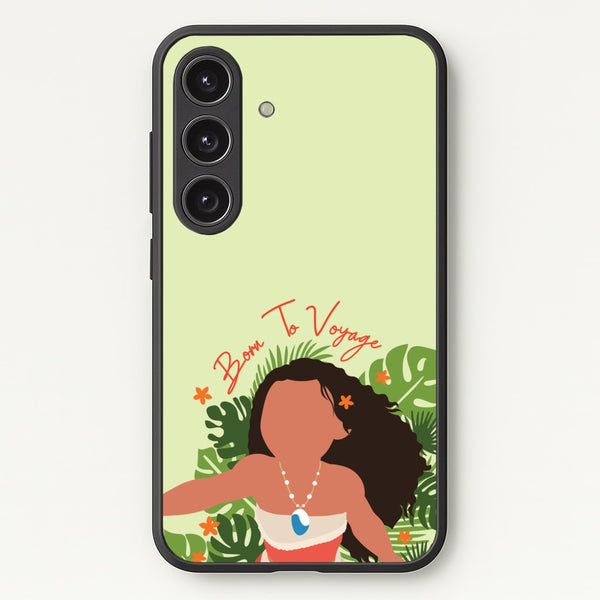 Born To Voyage  - Moana Phone Case for Galaxy S24