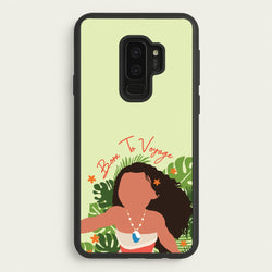 Born To Voyage  - Moana Phone Case for Galaxy S9 Plus