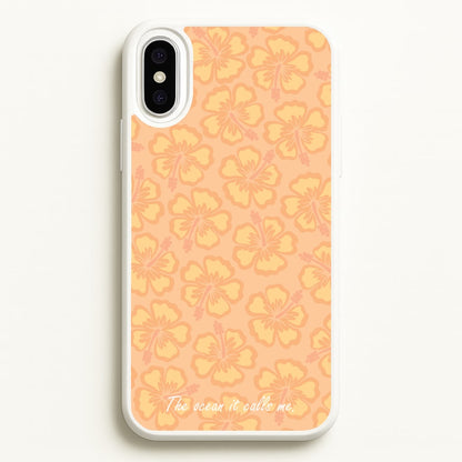 The Ocean It Calls Me  - Moana Phone Case for iPhone XS Max