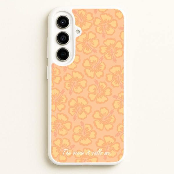 The Ocean It Calls Me  - Moana Phone Case for Galaxy A56