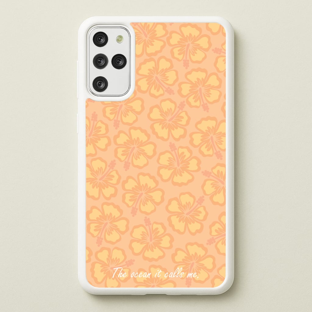 The Ocean It Calls Me  - Moana Phone Case for Galaxy S20 Plus