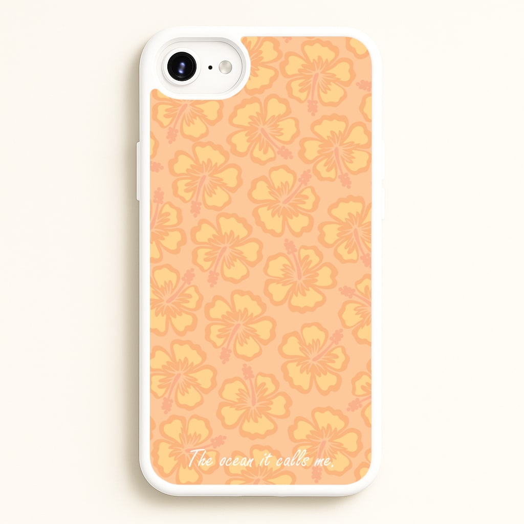 The Ocean It Calls Me  - Moana Phone Case for iPhone 6 / 7 / 8 / SE