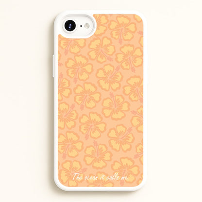 The Ocean It Calls Me  - Moana Phone Case for iPhone 6 / 7 / 8 / SE