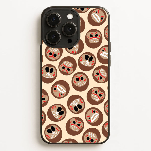 Mask Face  - Moana Phone Case for iPhone 16 Pro Max