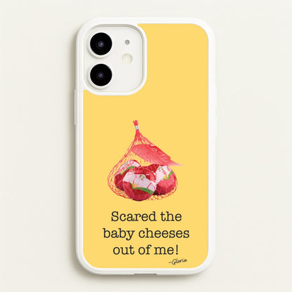 Scared The Baby Cheeses Out Of Me  - Modern Family Phone Case for iPhone 12 / 12 Pro