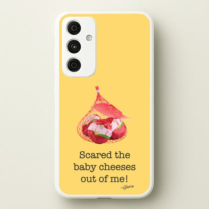 Scared The Baby Cheeses Out Of Me  - Modern Family Phone Case for Galaxy A55