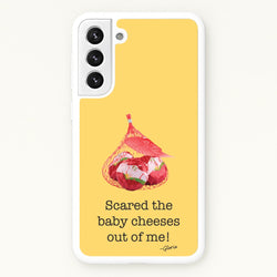 Scared The Baby Cheeses Out Of Me  - Modern Family Phone Case for Galaxy S21 Plus