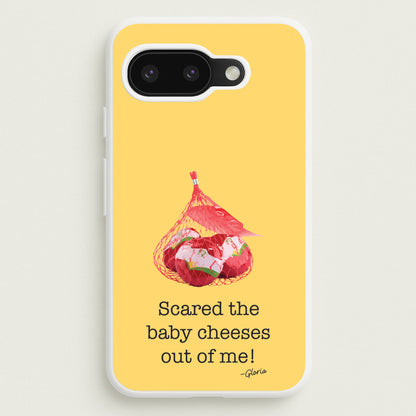 Scared The Baby Cheeses Out Of Me  - Modern Family Phone Case for Google Pixel 9a