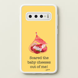 Scared The Baby Cheeses Out Of Me  - Modern Family Phone Case for Galaxy S10