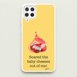 Scared The Baby Cheeses Out Of Me  - Modern Family Phone Case for Galaxy A12