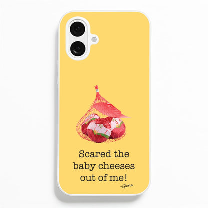 Scared The Baby Cheeses Out Of Me Phone Case
