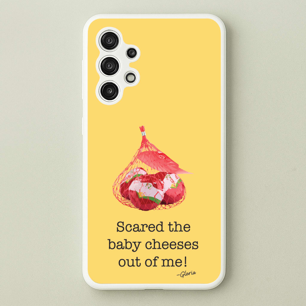 Scared The Baby Cheeses Out Of Me  - Modern Family Phone Case for Galaxy A13