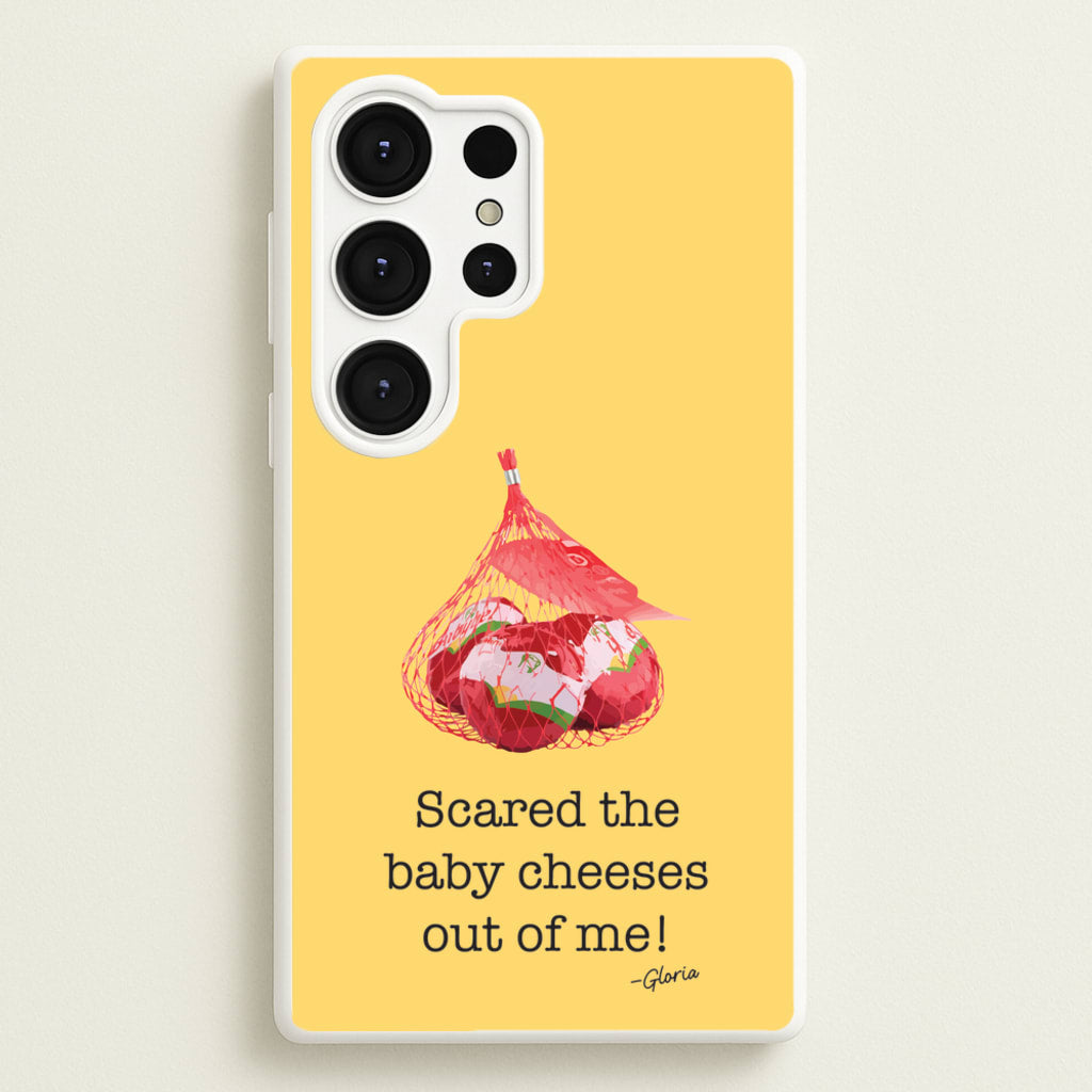 Scared The Baby Cheeses Out Of Me  - Modern Family Phone Case for Galaxy S25 Ultra