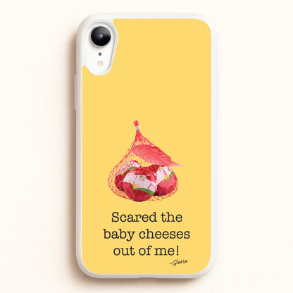 Scared The Baby Cheeses Out Of Me  - Modern Family Phone Case for iPhone XR